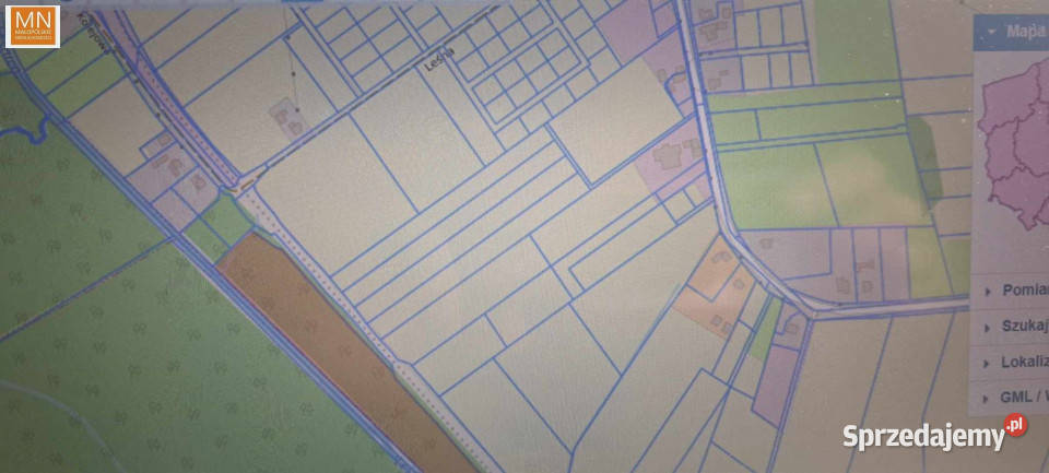 Ogłoszenie działka 43144m2 Turza Śląska inwestycyjna