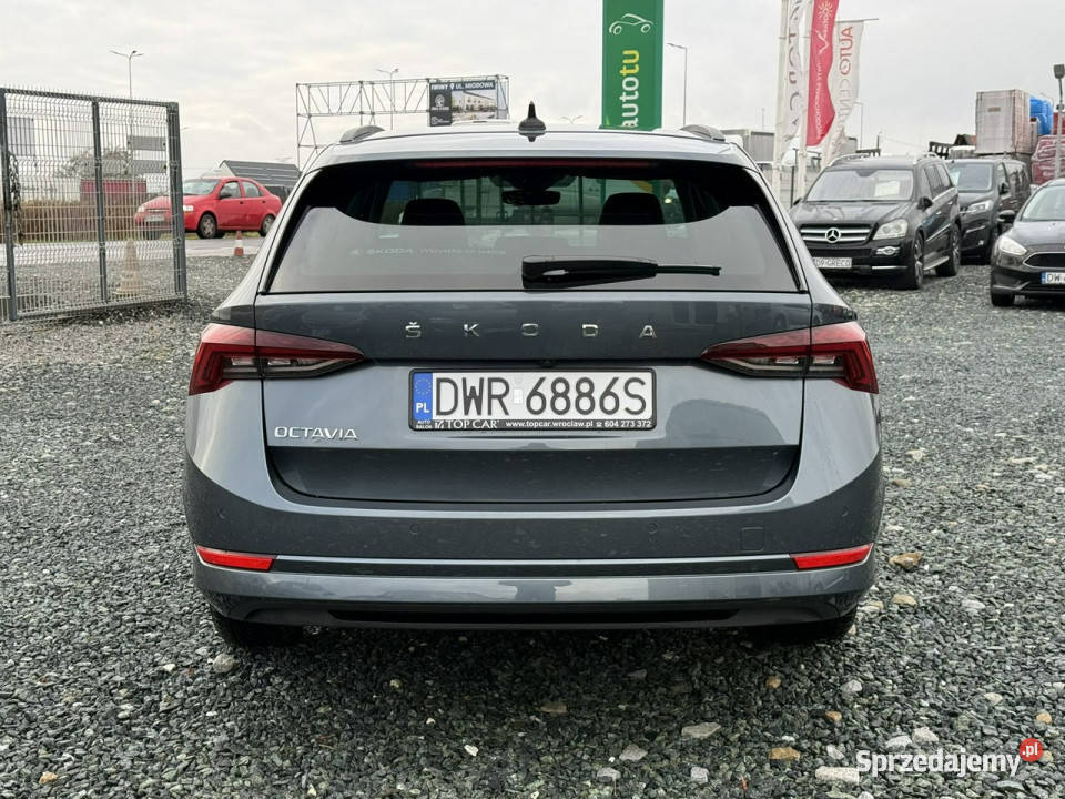 koda Octavia 20TDi 115 2021 Ambition Salon nowy tempomat dolnośląskie Wojkowice