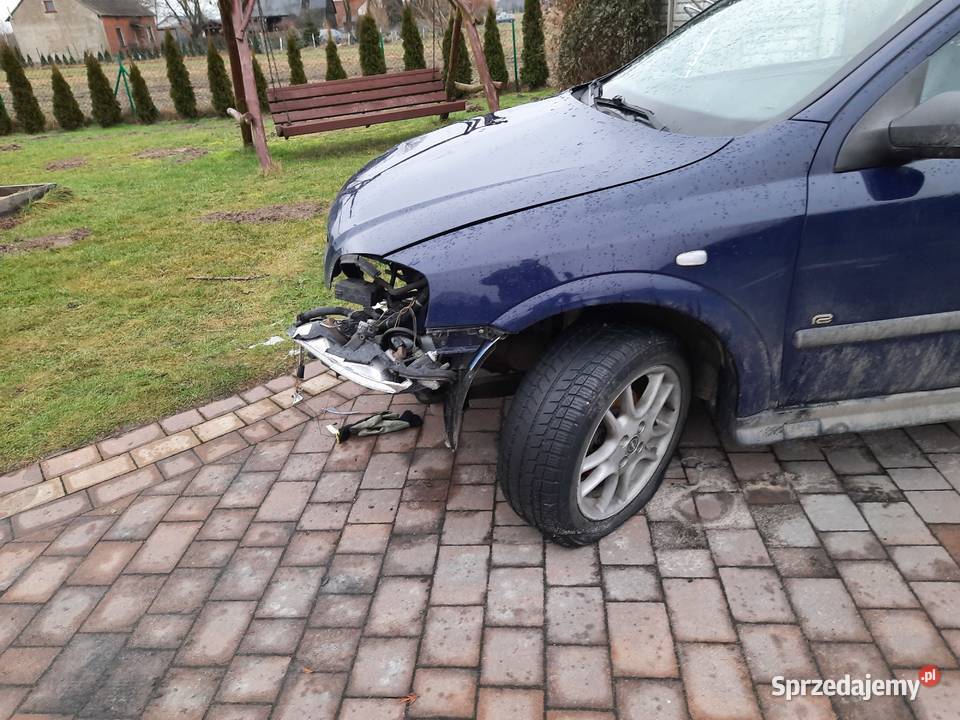 opel astra G kombi 20017 r z gazem uszkodzony garażowany Zelów