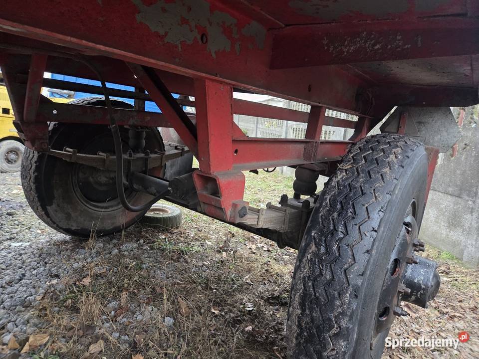 Przyczepa rolnicza Autosan D50 6ton transport Złoczew