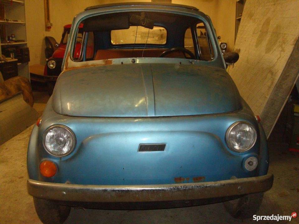 Fiat 500 kompletna R do renowacji Motoryzacja
