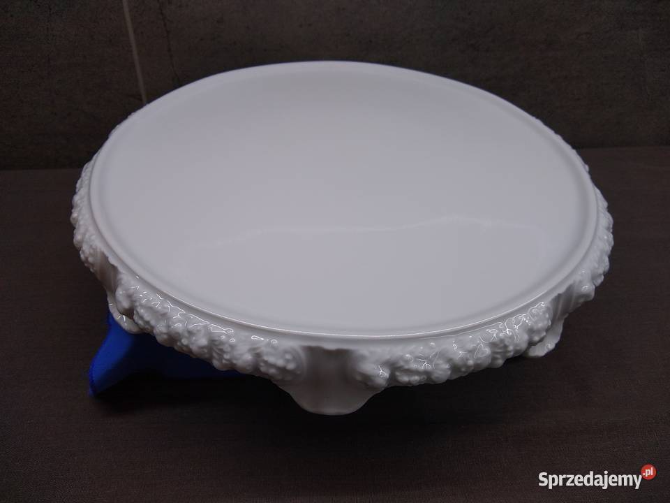 Tortownica na nóżkach Rosenthal Biała Maria Kalisz sprzedam