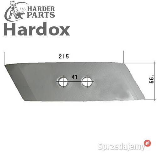 Dłuto 100hektarów HARDOX 063090L części do pługa Suwałki