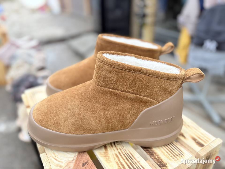 Moon boot śniegowce zamszowe rozmiar 41 Unisex inna małopolskie Nowy Targ