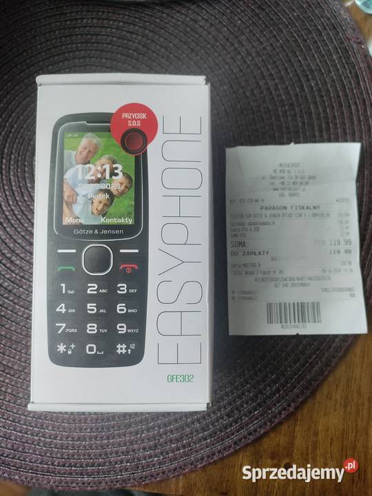 Telefon GTZE JENSEN GFE302 Czarny sprzedam