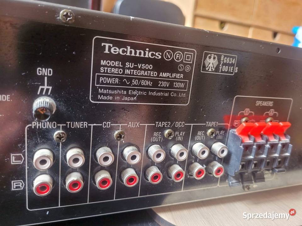 Wzmacniacz Technics SUV500 class A Jeżowe sprzedam