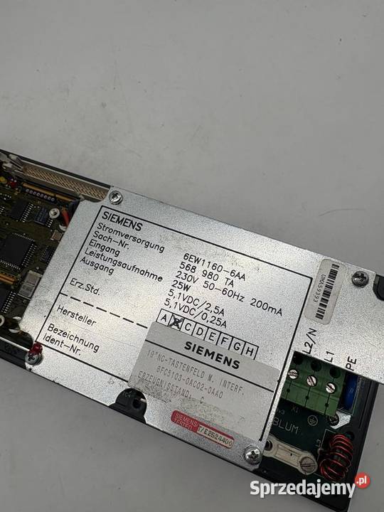 Siemens 6FC51030AC020AA0 Interface Refubrished