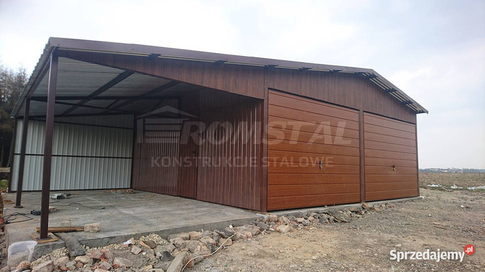 Garaż Blaszany 9x6 Garaże Blaszane Wiata Wołomin