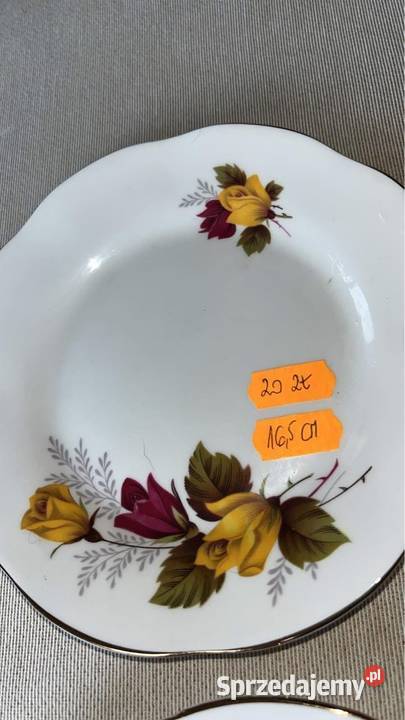 Talerzyk deserowy Elizabethan England Dekor Gdańsk