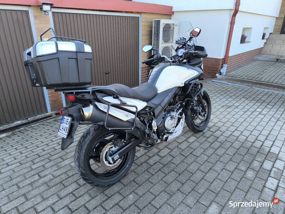 Suzuki VSTROM DL 650 L2 ABS Kufry Grzane Manetki bezwypadkowy dolnośląskie Jelenia Góra