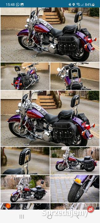 Piękny Harley Davidson gorąco chopper Harley-Davidson Rawa Mazowiecka