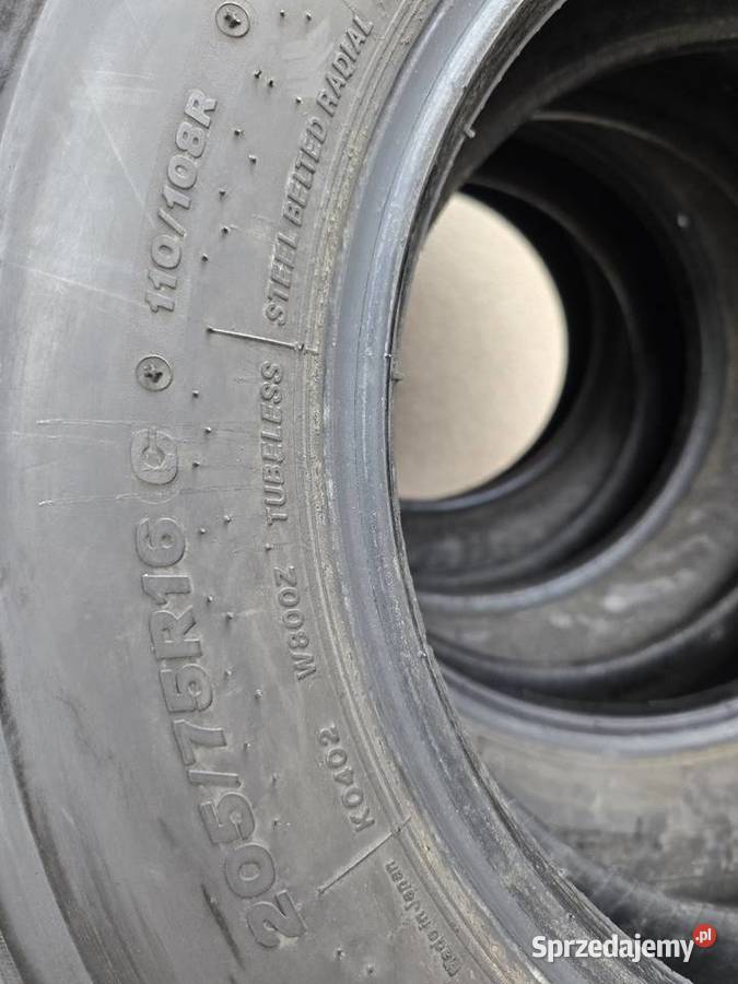 4 Opony 205 75 r16c bridgestone blizzak w800 16cale Frydek