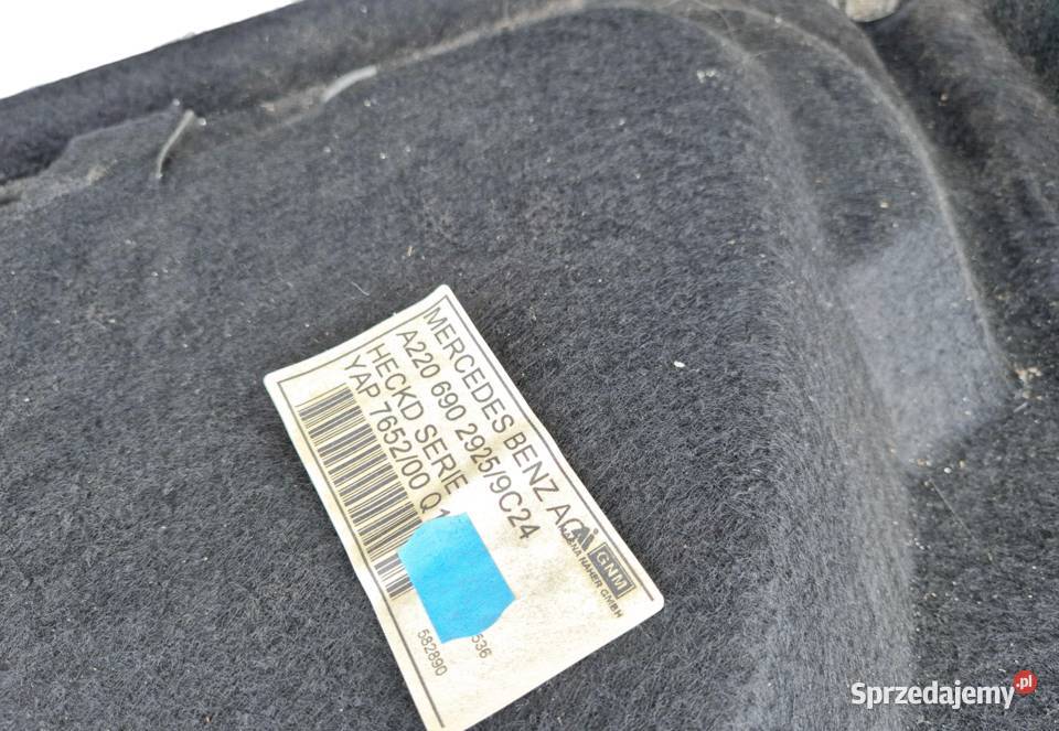 BOCZEK WYKŁADZINA BAGAŻNIKA LEWA PRAWA KLAPY Działoszyce