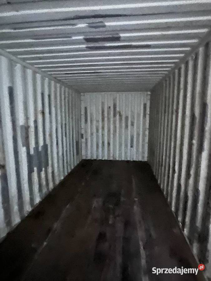 Kontener morski magazyn 20DV 6 metrowy Magazynowanie Legnica