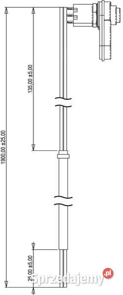 Płyta czołowa z 2 przyciskami INFPCL84922B małopolskie Kamionna