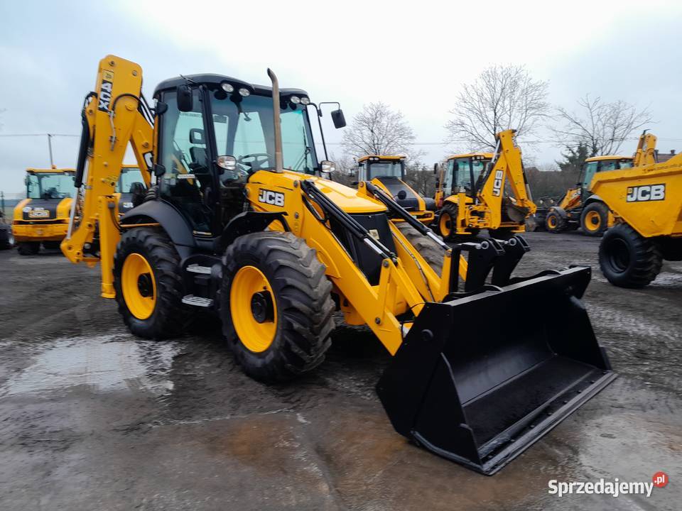 JCB 4CX 2015R JOYSTICK KOPARKOŁADOWARKA 3CX CAT Krotoszyn