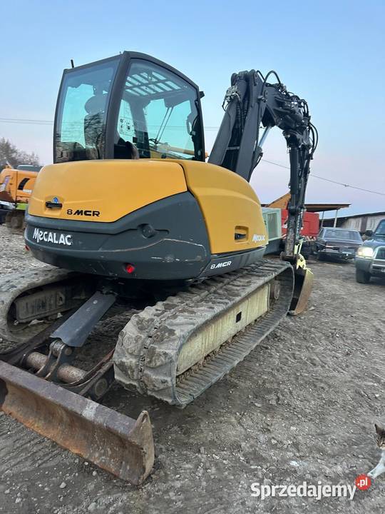 Koparka Gąsienicowa MECALAC 8MCR 8 MCR Tymowa