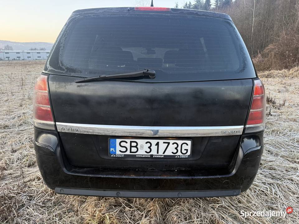 Opel Zafira 19CDTI KLIMA Oszczędna Alusy ŁADNA Zafira Sucha Beskidzka
