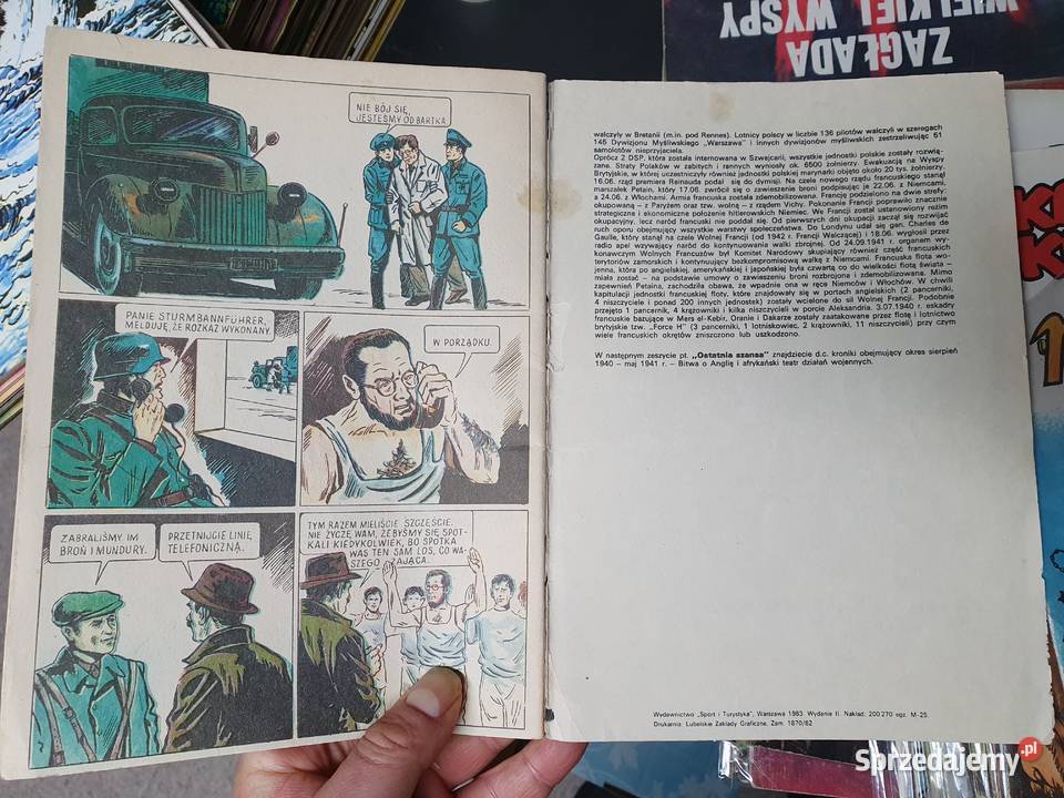 Kapitan Kloss zestaw 20 komiksów wydanie 2 pomorskie sprzedam