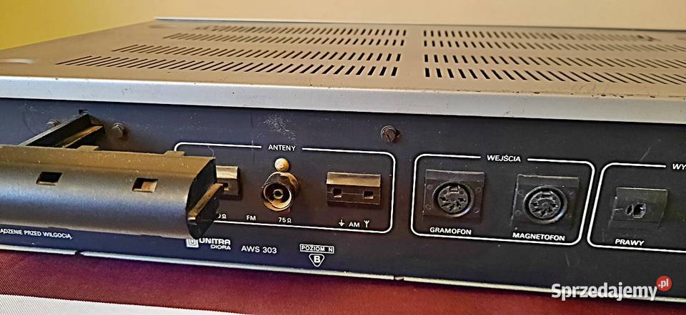 Amplituner stereo Tosca 303 radio srebrna sprzedam