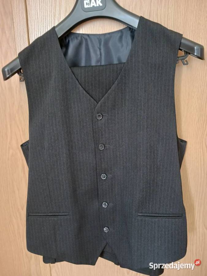 Garnitur męski 3 częściowy w paseczki 1709682 Częstochowa sprzedam