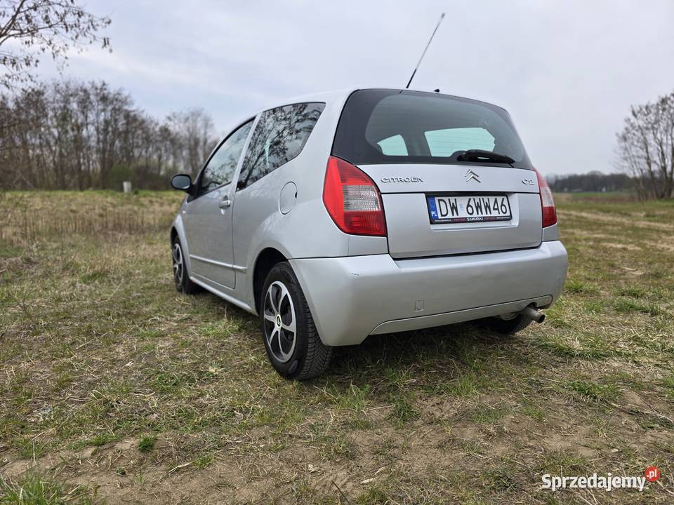Citroen C2 14 HDi Confort 2006 Długi przegląd Wrocław