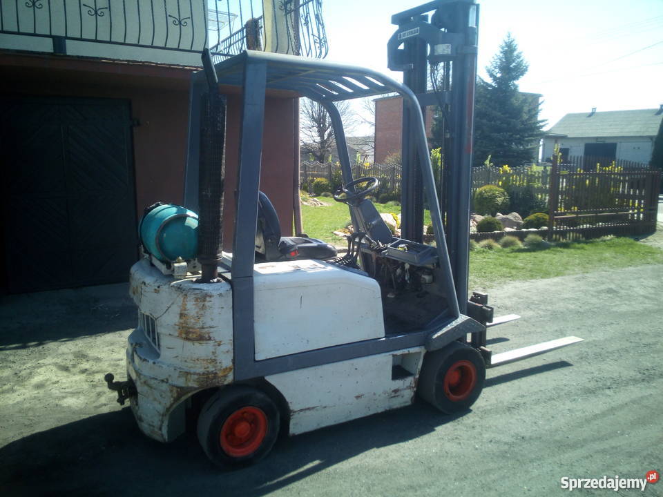 Sprzedam wózek widłowy Fiat OM G18 LPG duplex 4m gaz Wróblew