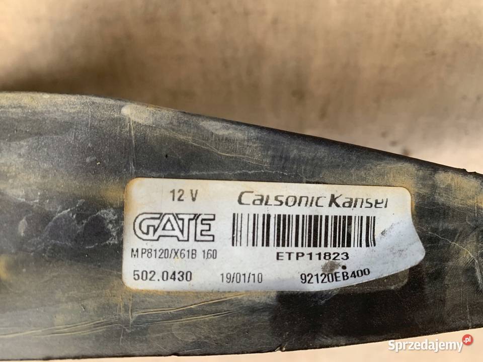 NISSAN PATHFINDER III R51 10r wentylator Kielce