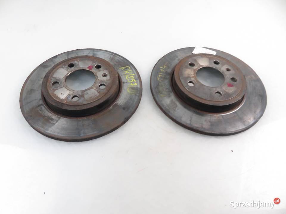 TARCZE HAMULCOWE TYŁ AUDI A4 B7
