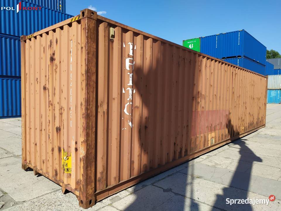 Kontener morski 12 metrowy 40 HC Pewny Kontener Elbląg