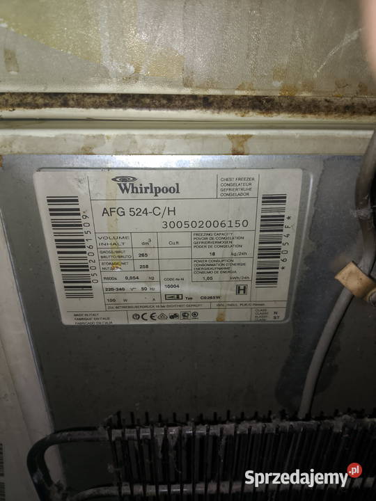 Zamrażalka skrzyniowa whirlpool Zagórów