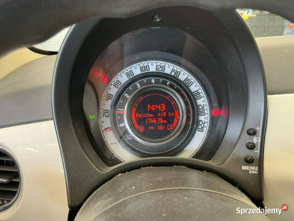 Fiat 500 KlimatyzacjaIsofixPrzebieg gwarantOpony Wejherowo