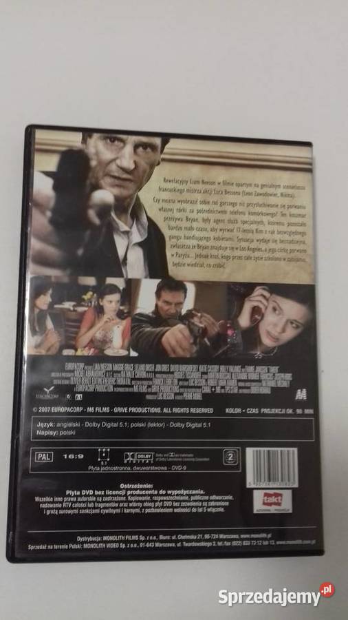 Filmy DVD Uprowadzona Uprowadzona 2 do Kraków