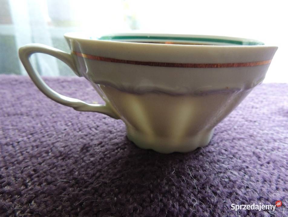 Stare porcelanowe bulionówki Bogucice 2 Miski Myszków