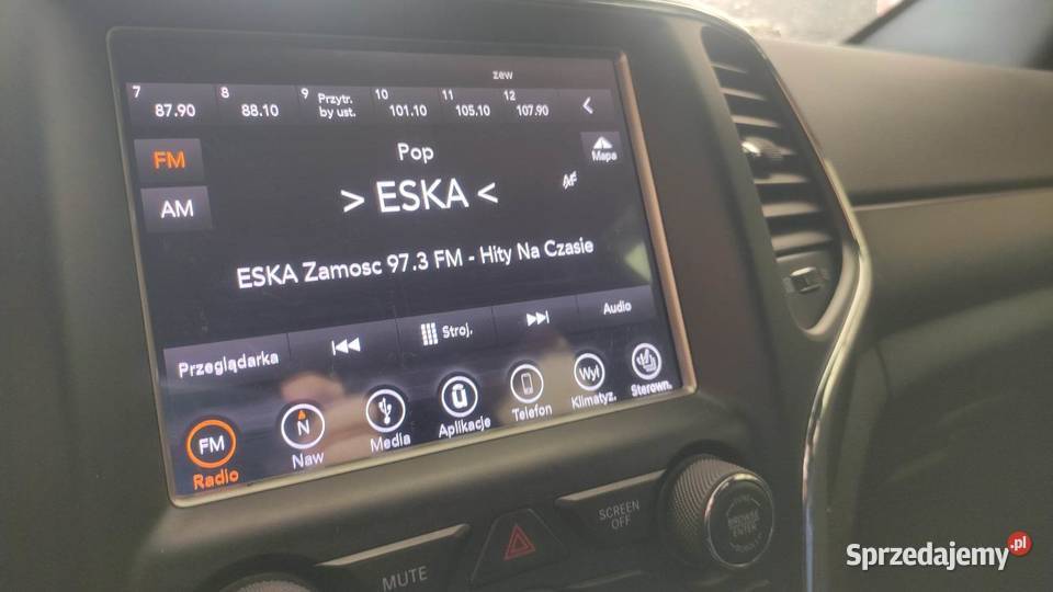 JEEP DODGE CHRYSLER spolszczenie radio USA