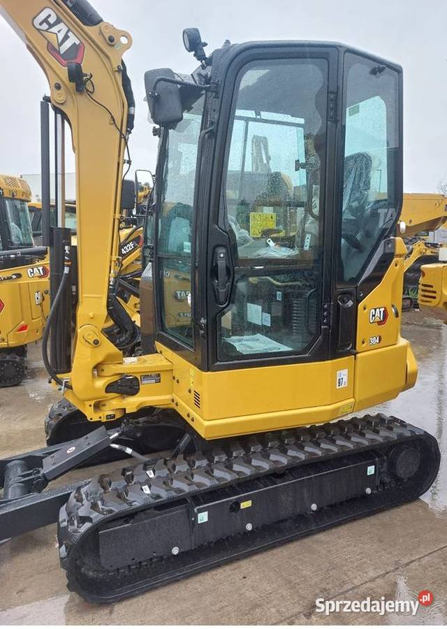 FABRYCZNIE NOWY CATERPILLAR 304 CR Koparki Tuliszków