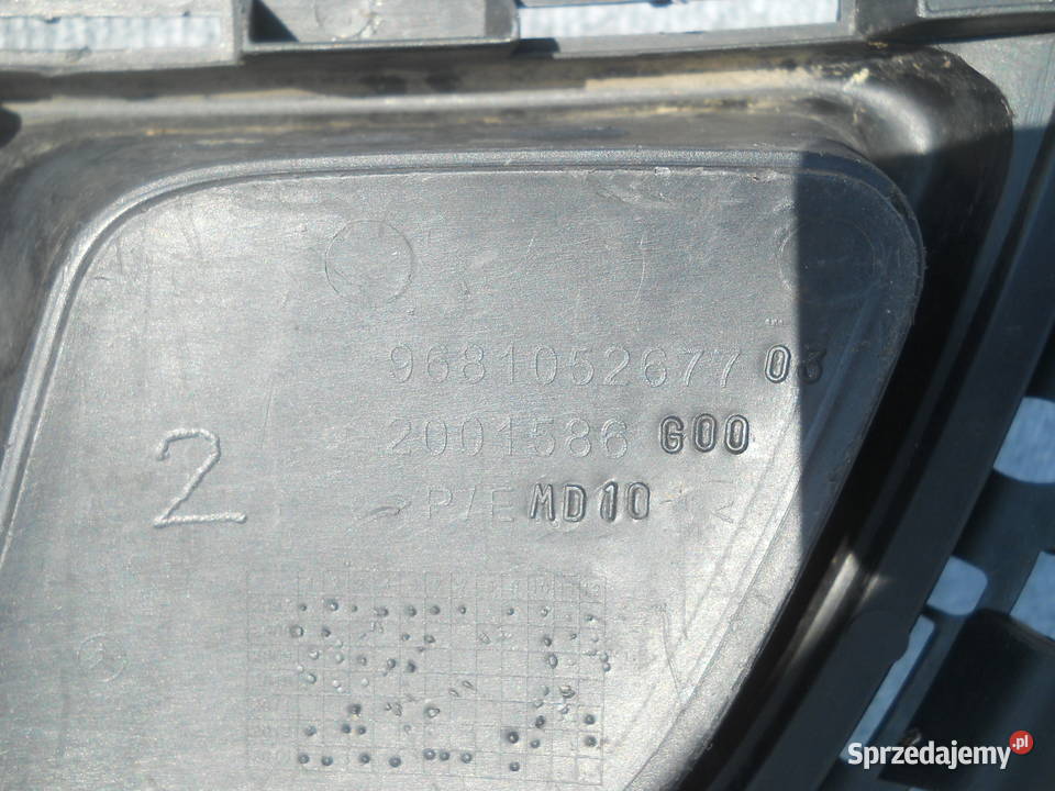 CITROEN C5 0810R KRATKA ZDERZAKA PRZÓD Siechnice