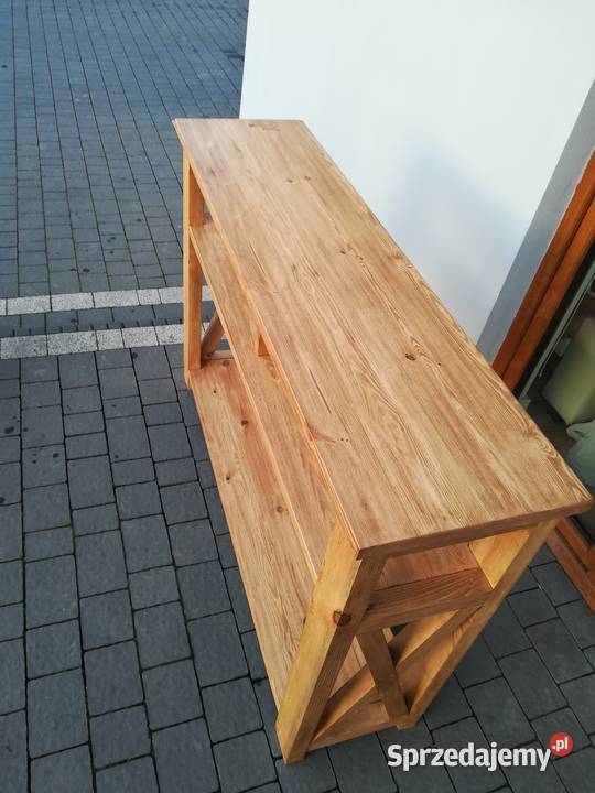 Konsola drewniana 36cm Dom i Ogród Zduńska Wola sprzedam