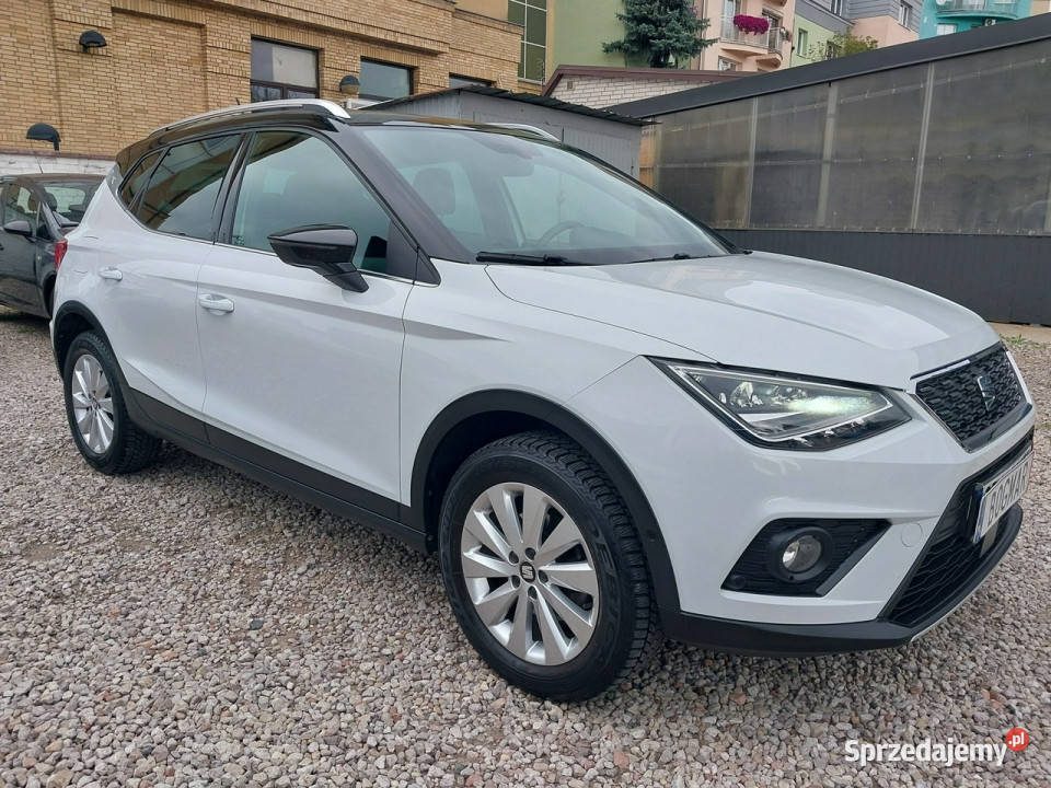 Seat Arona 1819 SALON pierwszy wł biała perła mazowieckie Warszawa