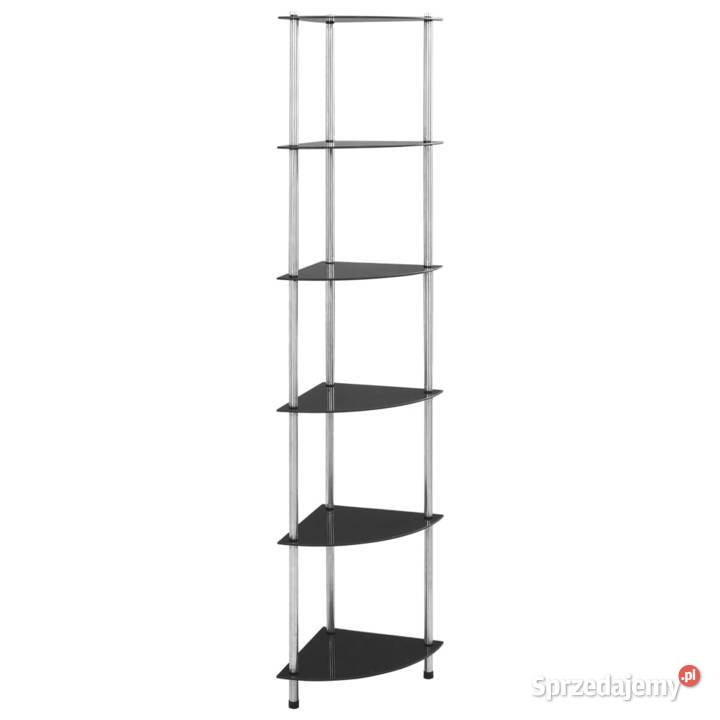 vidaXL 6poziomowy regał czarny 30x30x160 Warszawa sprzedam