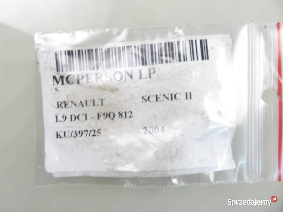 MCPERSON LEWY PRZEDNI RENAULT SCENIC II 19 DCI