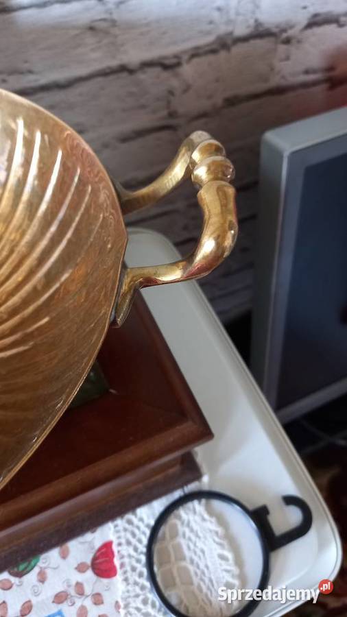 Patera mosiężna Warszawa