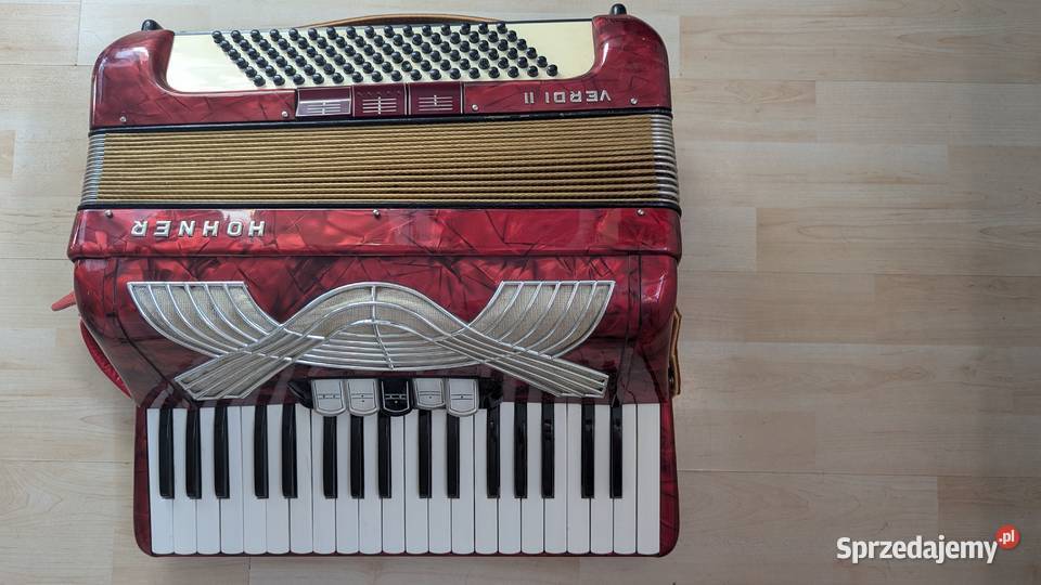 Akordeon Hohner Verdi II 96 basy Pszczyna sprzedam