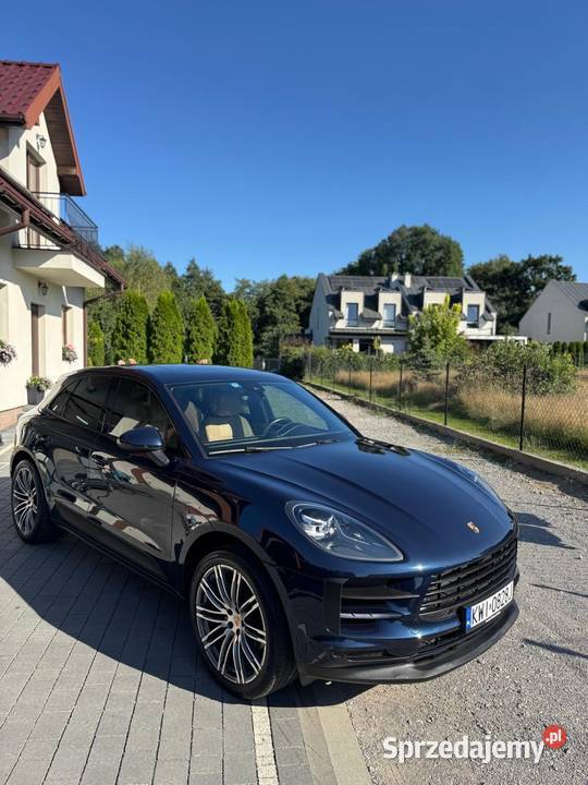 Porsche Macan 20 2020 elektrycznie ustawiane fotele Kraków