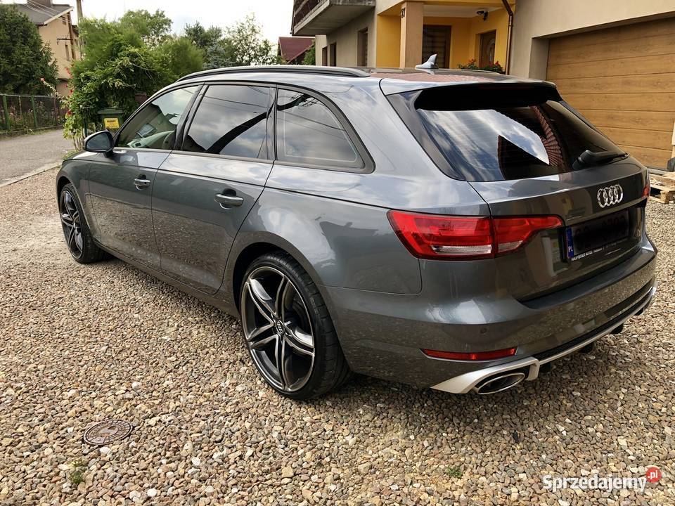 Dyfuzor tylnego zderzaka Audi A4 B9 2016 wzor osobowe Chełm