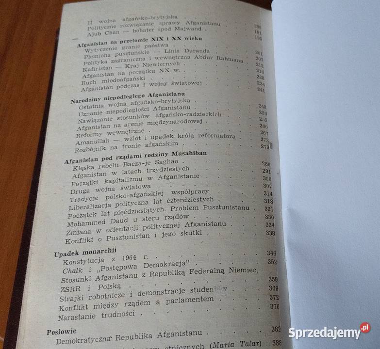 Afganistan zarys dziejów  Jan Petrus TWARDA ISBN 8321405193 pomorskie Gdańsk