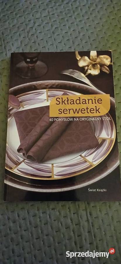 Składanie serwetek Poradniki, albumy i reportaże śląskie Siemianowice Śląskie
