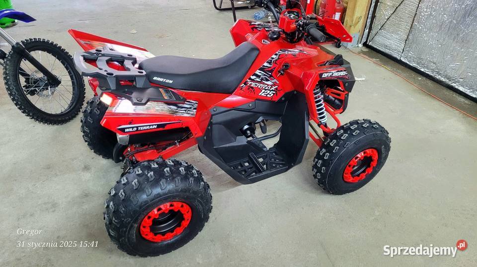 Barton terax quad 125 31 nowy wyprzedaz