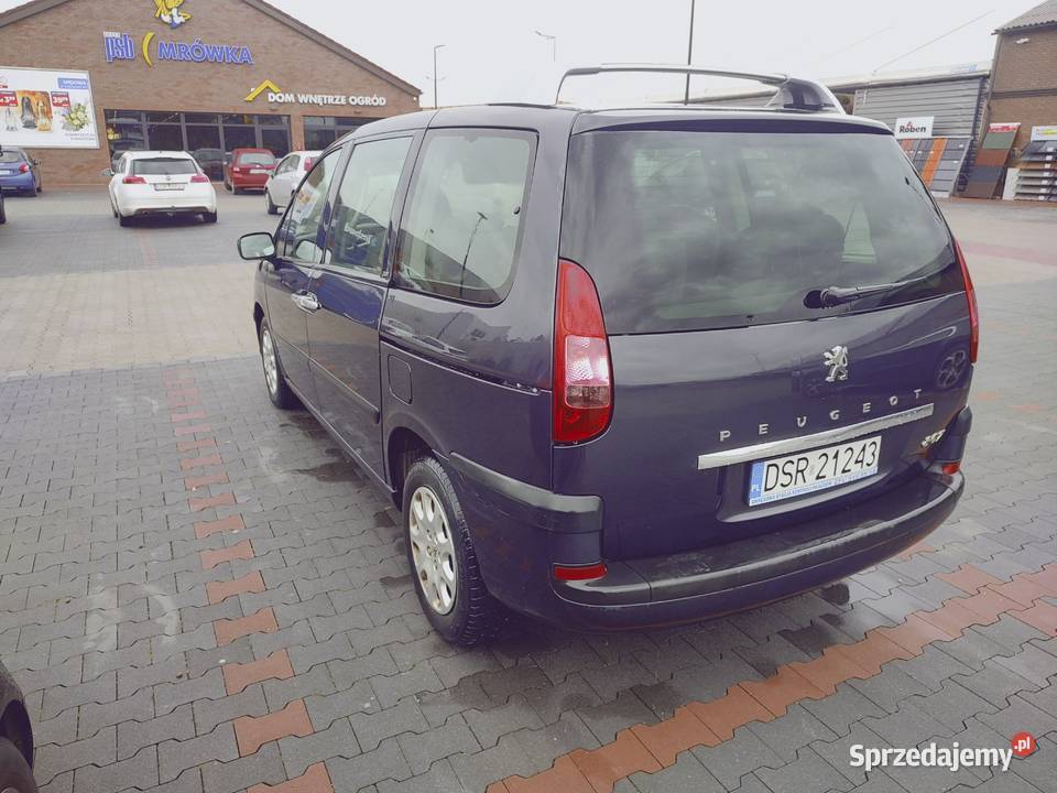 Peugeot 807 siedmio osobowy 2005 330500km Środa Śląska sprzedam