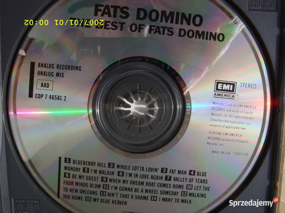 ROCK CD THE BEST OF FAST DOMINO 1 płyta Wołów